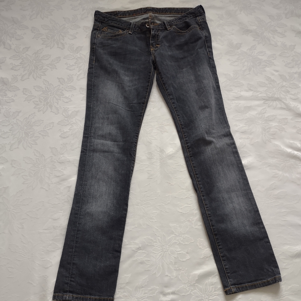 X2 denim laboratory jeans slim low rise grey